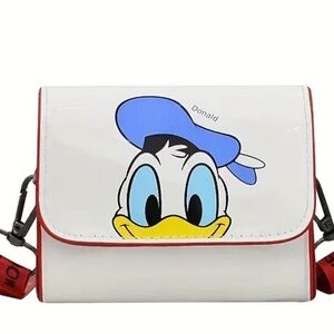 SALE**
White and Blue Donald Duck Crossbody Bag